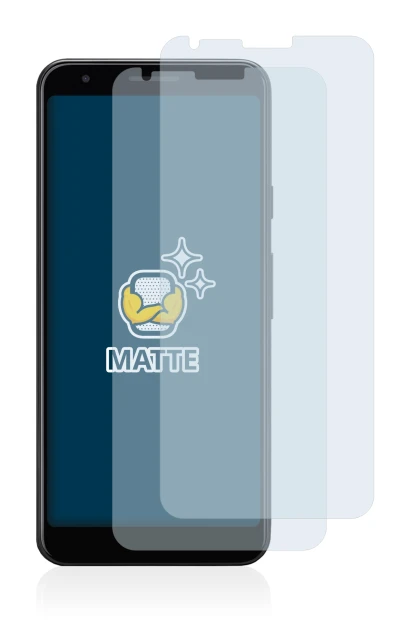 Imagen del dispositivo Google Pixel 3a XL con una amplia variedad de protectores de pantalla.