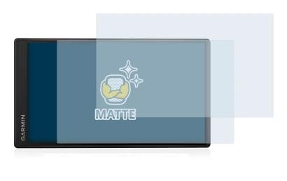 Imagen del dispositivo Garmin DriveSmart 55 con una amplia variedad de protectores de pantalla.