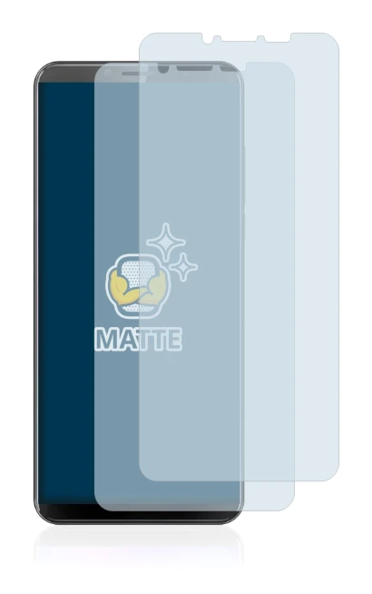 Imagen del dispositivo Cubot X19 con una amplia variedad de protectores de pantalla.