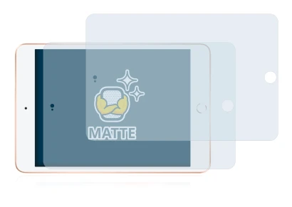 Imagen del dispositivo Apple iPad Mini 5 2019 (Formato Apaisado, 5a Gen. con una amplia variedad de protectores de pantalla.