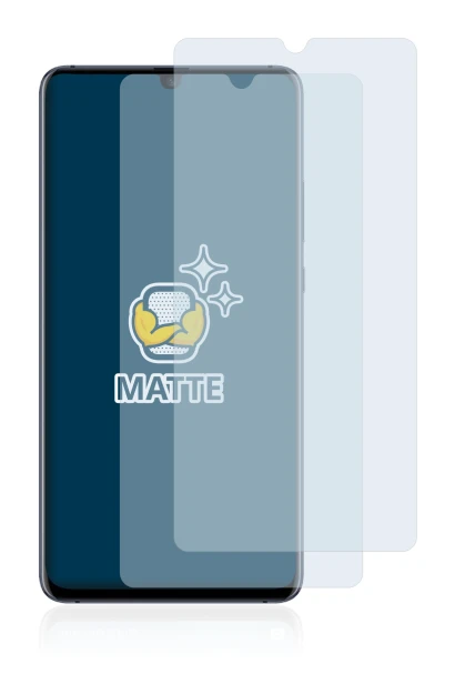 Imagen del dispositivo Huawei Mate 20 X (5G) con una amplia variedad de protectores de pantalla.