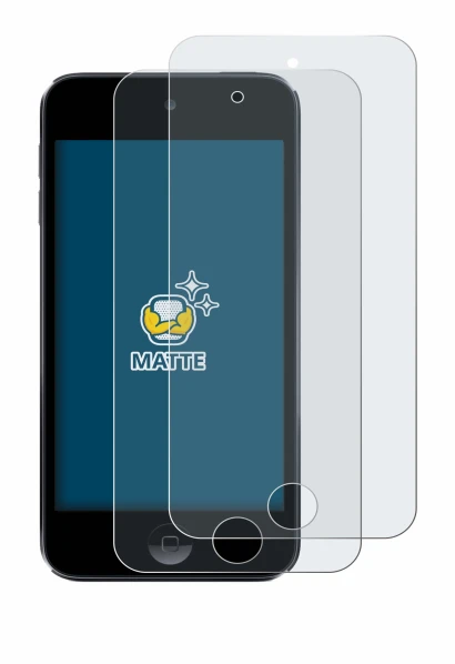 Imagen del dispositivo Apple iPod Touch (7a Gen.) con una amplia variedad de protectores de pantalla.