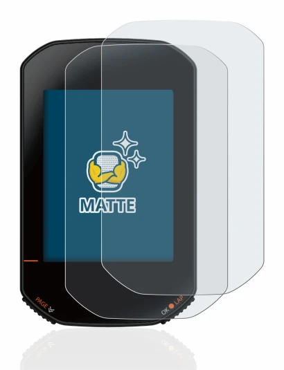 Imagen del dispositivo Bryton Rider 420 con una amplia variedad de protectores de pantalla.