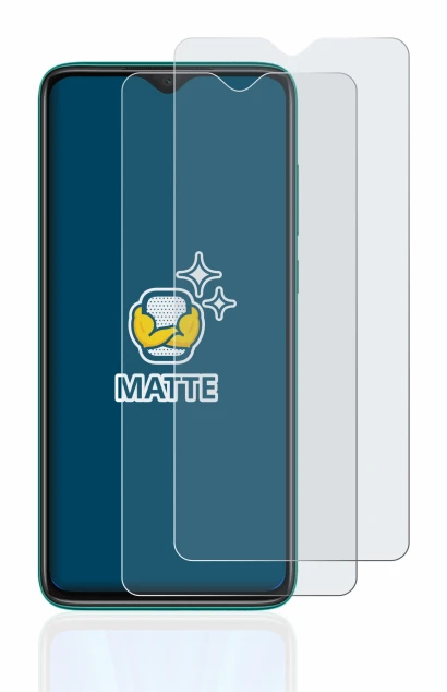 Imagen del dispositivo Xiaomi Redmi Note 8 Pro con una amplia variedad de protectores de pantalla.