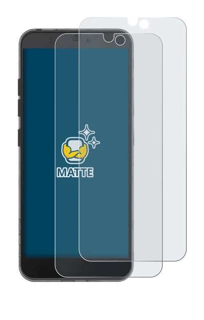 Imagen del dispositivo Fairphone 3 con una amplia variedad de protectores de pantalla.