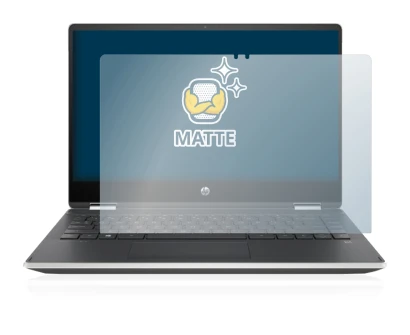 Imagen del dispositivo HP Pavilion x360 (14-dhX) con una amplia variedad de protectores de pantalla.