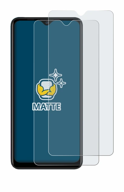 Imagen del dispositivo Blackview A80 Pro con una amplia variedad de protectores de pantalla.