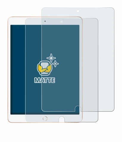 Imagen del dispositivo Apple iPad 10.2" WiFi 2019 (7a Gen.) con una amplia variedad de protectores de pantalla.