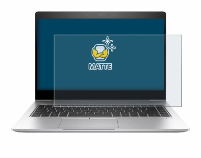 Imagen del dispositivo HP EliteBook 840 G6 con una amplia variedad de protectores de pantalla.