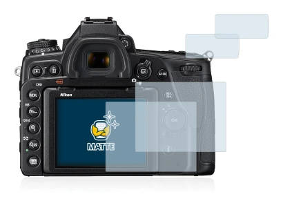 Imagen del dispositivo Nikon D780 con una amplia variedad de protectores de pantalla.