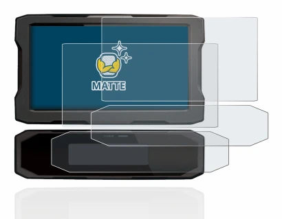 Imagen del dispositivo Honda CRF1100L 2020 Pantalla del velocímetro con una amplia variedad de protectores de pantalla.