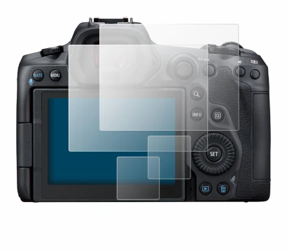 Imagen del dispositivo Canon EOS R5 con una amplia variedad de protectores de pantalla.