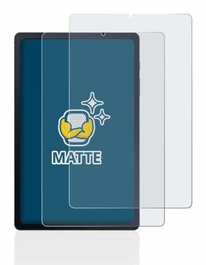 Imagen del dispositivo Samsung Galaxy Tab S6 Lite LTE 2020 con una amplia variedad de protectores de pantalla.
