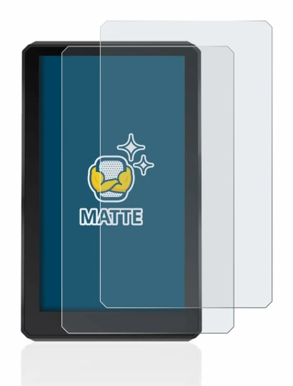 Imagen del dispositivo Garmin zumo XT con una amplia variedad de protectores de pantalla.