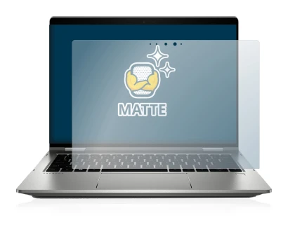 Imagen del dispositivo HP ProBook x360 435 G7 con una amplia variedad de protectores de pantalla.