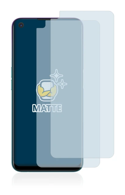Imagen del dispositivo Oppo A72 con una amplia variedad de protectores de pantalla.