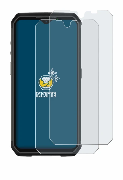 Imagen del dispositivo Ulefone Armor 9 con una amplia variedad de protectores de pantalla.