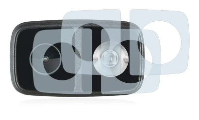 Imagen del dispositivo Cycliq Fly12 CE con una amplia variedad de protectores de pantalla.