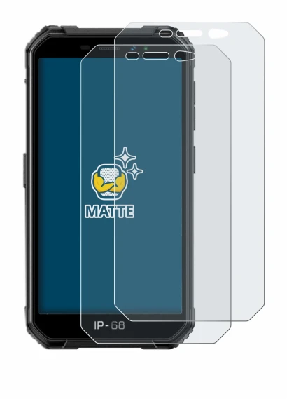 Imagen del dispositivo Ulefone Armor X6 con una amplia variedad de protectores de pantalla.
