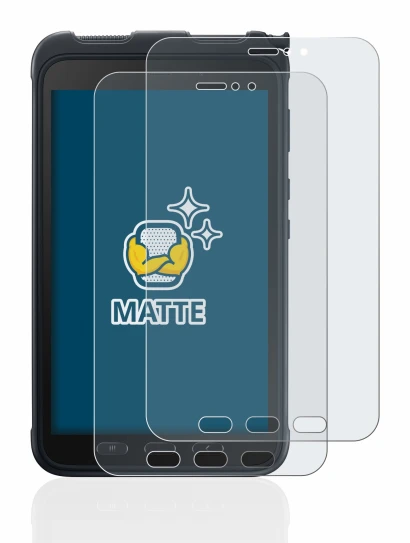 Imagen del dispositivo Samsung Galaxy Tab Active 3 con una amplia variedad de protectores de pantalla.