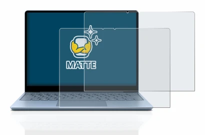 Imagen del dispositivo Microsoft Surface Laptop Go con una amplia variedad de protectores de pantalla.