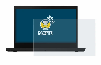 Imagen del dispositivo Lenovo ThinkPad L14 con una amplia variedad de protectores de pantalla.