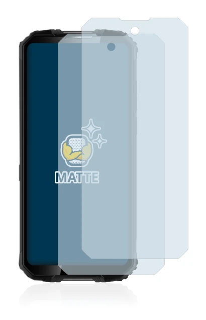 Imagen del dispositivo Oukitel WP10 5G con una amplia variedad de protectores de pantalla.