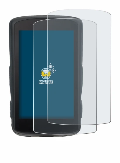 Imagen del dispositivo Hammerhead Karoo 2 con una amplia variedad de protectores de pantalla.