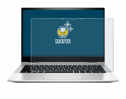 Imagen del dispositivo HP EliteBook x360 830 G8 con una amplia variedad de protectores de pantalla.