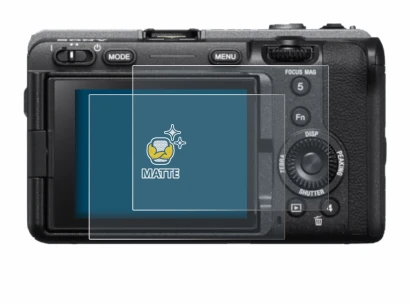 Imagen del dispositivo Sony FX3 con una amplia variedad de protectores de pantalla.