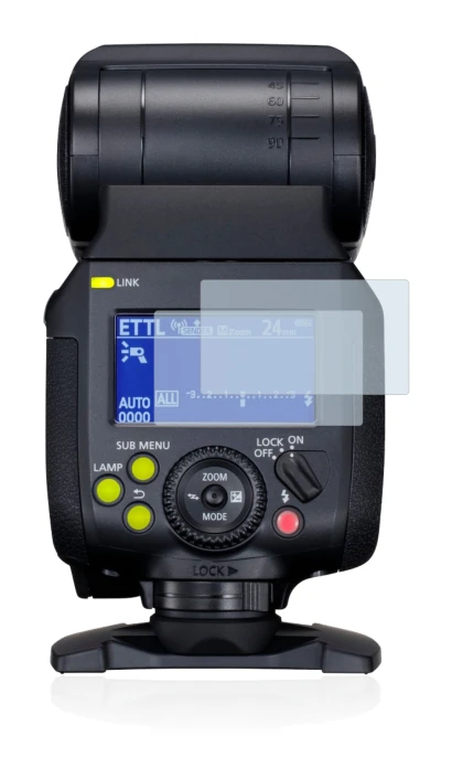 Imagen del dispositivo Canon Speedlite EL-1 con una amplia variedad de protectores de pantalla.