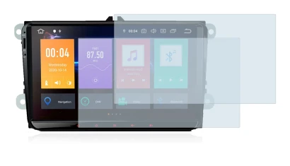 Imagen del dispositivo Xtrons PBE90MTVL con una amplia variedad de protectores de pantalla.