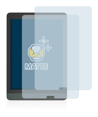 Imagen del dispositivo Boox Nova 3 con una amplia variedad de protectores de pantalla.