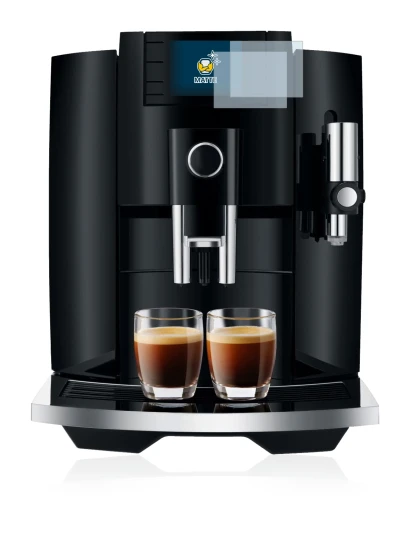 Imagen del dispositivo Jura E8 (EB) con una amplia variedad de protectores de pantalla.