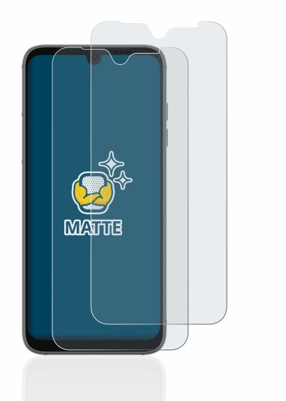 Imagen del dispositivo Fairphone 4 con una amplia variedad de protectores de pantalla.