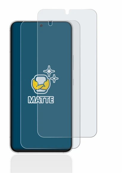 Imagen del dispositivo Samsung Galaxy S22 5G con una amplia variedad de protectores de pantalla.