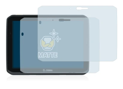 Imagen del dispositivo Zebra ET80 con una amplia variedad de protectores de pantalla.