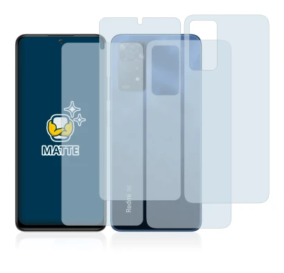 Imagen del dispositivo Xiaomi Redmi Note 11 Pro 5G (Frontal+Trasero) con una amplia variedad de protectores de pantalla.