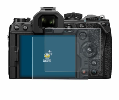 Imagen del dispositivo Olympus OM-1 2022 con una amplia variedad de protectores de pantalla.