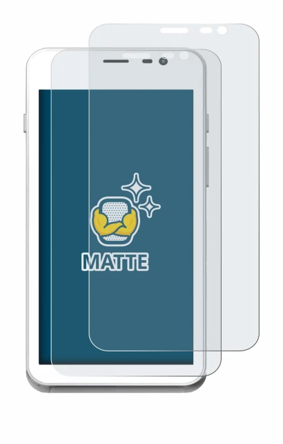 Imagen del dispositivo Pax A77 con una amplia variedad de protectores de pantalla.