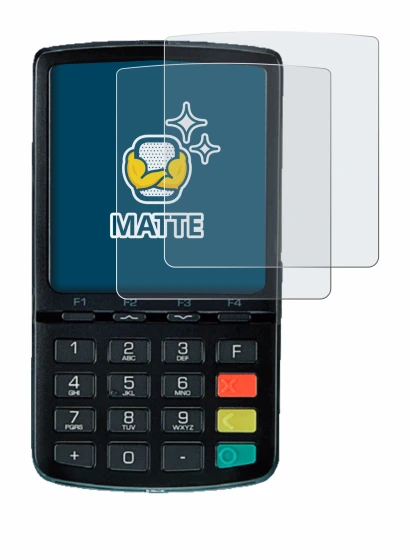 Imagen del dispositivo ingenico Link/2500 con una amplia variedad de protectores de pantalla.