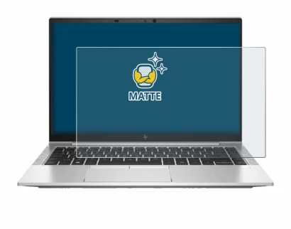 Imagen del dispositivo HP EliteBook 845 G7 con una amplia variedad de protectores de pantalla.