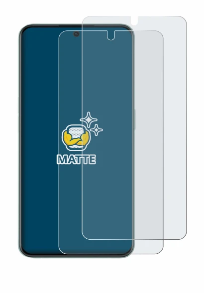 Imagen del dispositivo OnePlus 10R con una amplia variedad de protectores de pantalla.