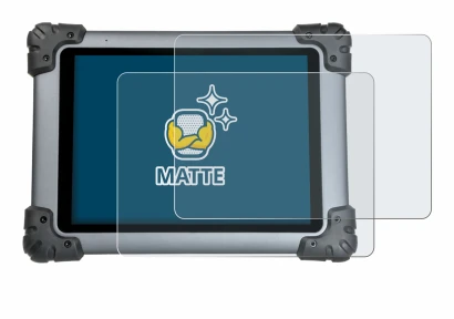 Imagen del dispositivo Autel MaxiSys MS908S con una amplia variedad de protectores de pantalla.