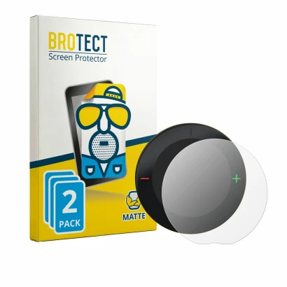 Parte frontal de un envase de producto con el logotipo de la marca BROTECT. Al lado se muestra el dispositivo Beeline Velo 2 c