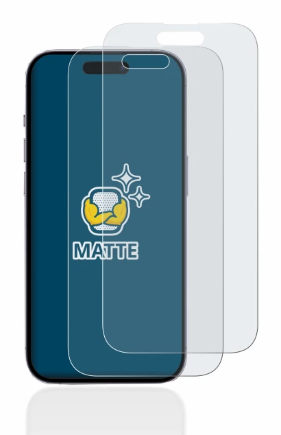 Imagen del dispositivo Apple iPhone 14 Pro con una amplia variedad de protectores de pantalla.