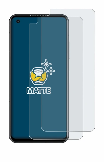 Imagen del dispositivo ASUS ZenFone 9 con una amplia variedad de protectores de pantalla.