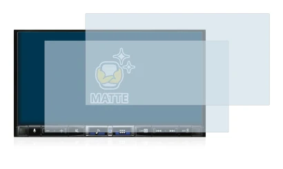 Imagen del dispositivo Alpine iLX-705D con una amplia variedad de protectores de pantalla.