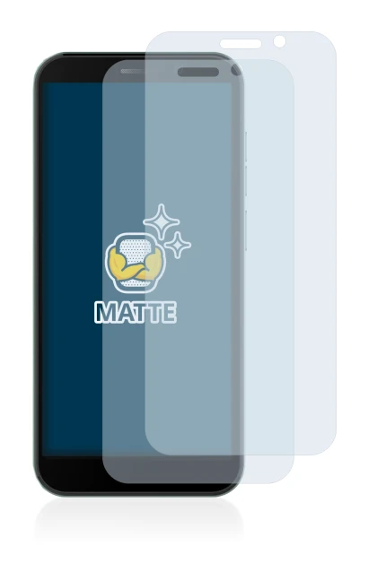 Imagen del dispositivo Doogee X97 Pro con una amplia variedad de protectores de pantalla.