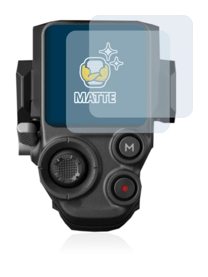 Imagen del dispositivo DJI RS 3 con una amplia variedad de protectores de pantalla.